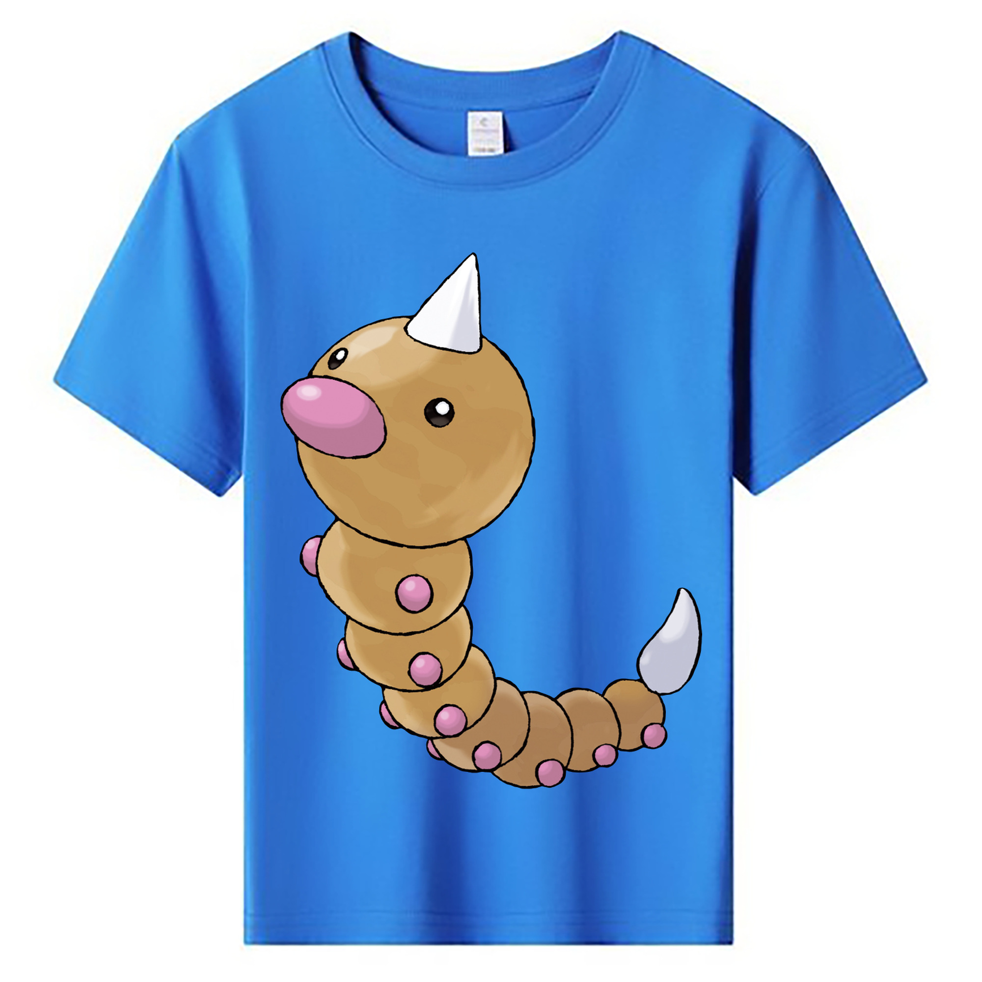 （画像用） ポケットモンスター Pokémon 綿100％キッズTシャツ（フロントプリント）